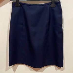 Custom made Navy Skirt size 6P